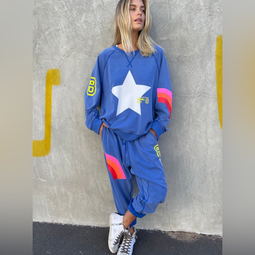 Hanmill & Co oversized blue lounge wear